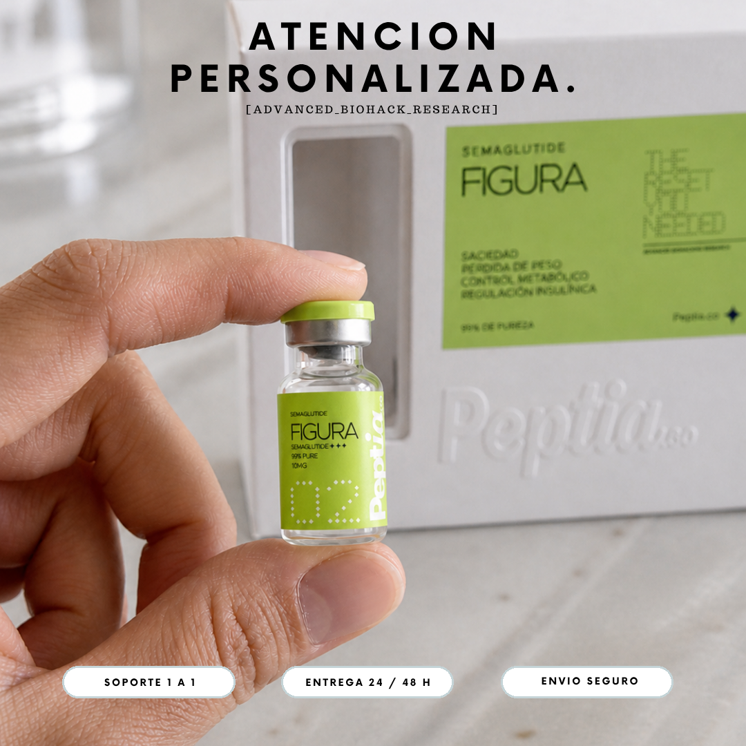 FIGURA: galería de producto con pills de línea fina