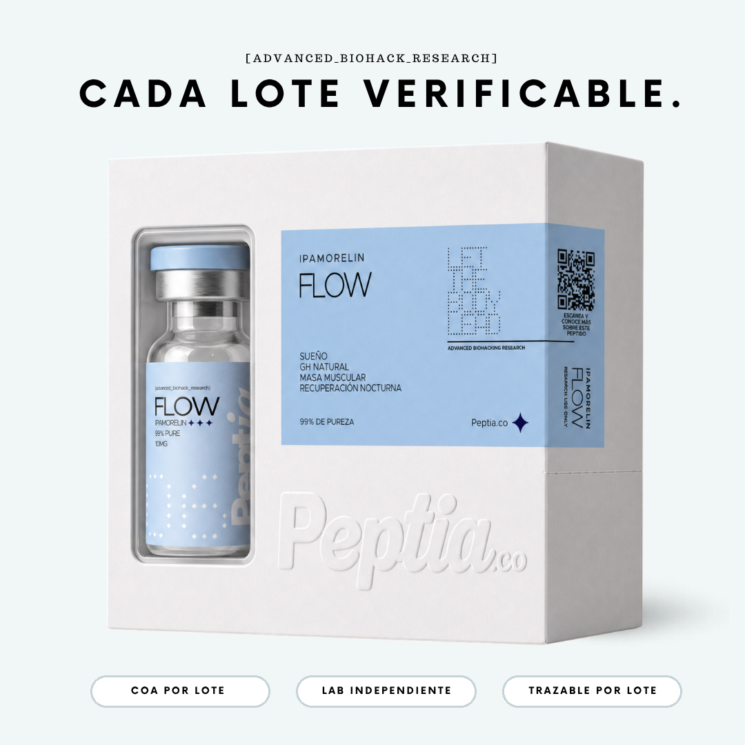 FLOW: galería de producto con fondo mineral suave