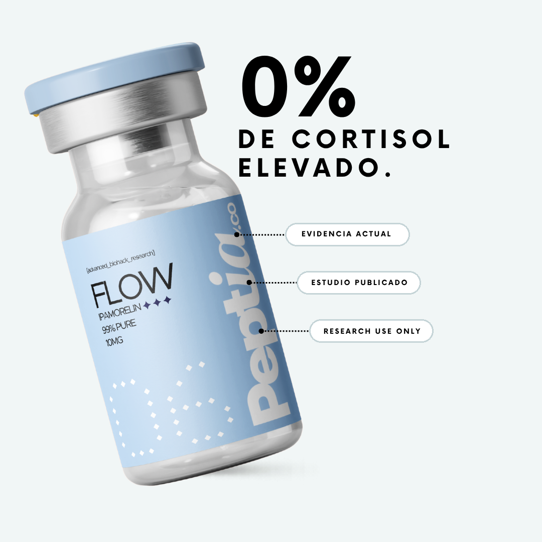 FLOW: galería de producto con fondo mineral suave